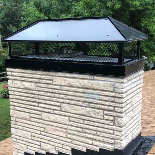 Chimney Cap Install Chimney Cap Install