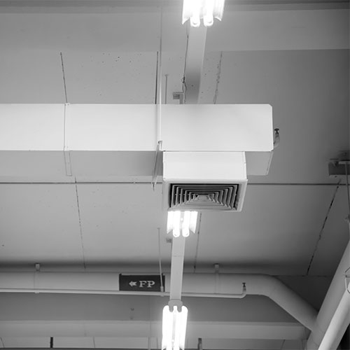 Air Duct in an Office Air Duct in an Office